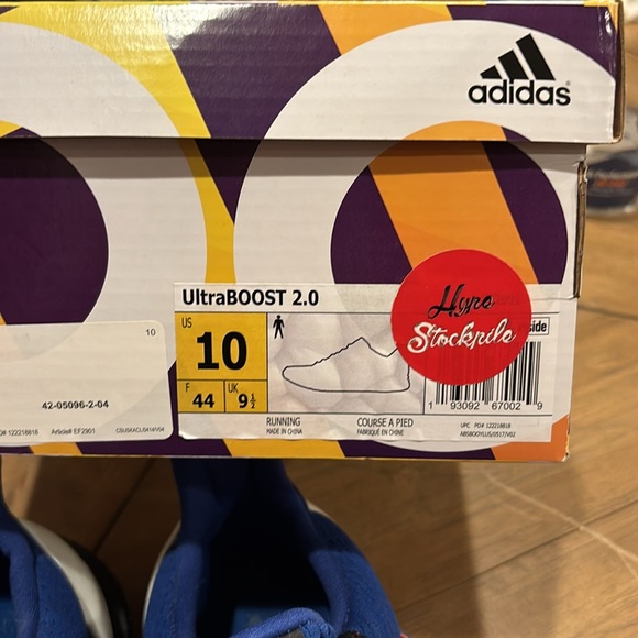 Ex. Condition! ADIDAS ULTRABOOST 2.0 Asterisk ROYAL SOLAR RED #EF2901 Size 10 - Picture 10 of 10